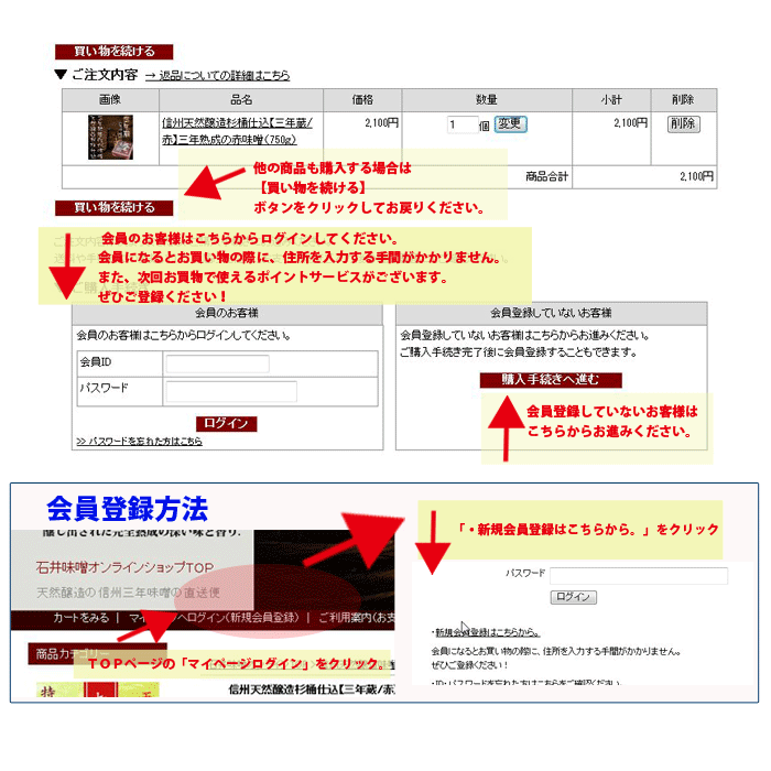 購入手続き
